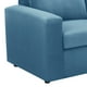 thumbnail image 3 of Sofa Kendy 3CG Felpa 30 Azul Petroleo, 3 of 6