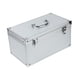 thumbnail image 3 of Caja De Herramientas De Aleación De Aluminio, Resistente Al Polvo, Profesional, Versátil, Estuche Rígido Para Herramientas, 30 Cm X 17 Cm X 16 Cm, 3 of 5