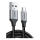 thumbnail image 2 of Cable USB-C a USB 2.0 a trenzado 1m Negro, 2 of 3