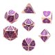 thumbnail image 4 of Juego De Dados Poliédricos De Metal De 7 Piezas D4 D6 D8 D10 D12 D20 Juego De Rol F, 4 of 5