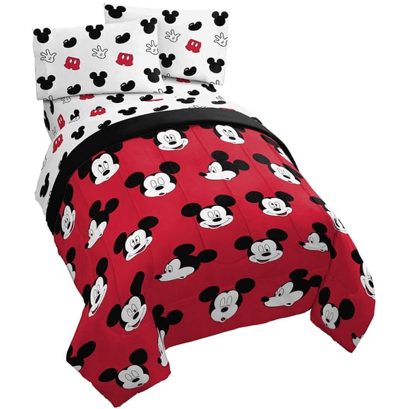 Juego de cama Jay Franco Disney Mickey Mouse Cute Faces Full