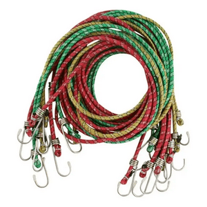 Genérico - Set De 6 Cuerdas Elasticas Eslinga Amarre Pulpo 1,68