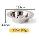thumbnail image 2 of 2 cuencos de acero inoxidable para perros, comedero lento para perros, cuenco para dejar de tragar comida y agua., 2 of 5
