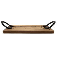 Genérico - Tabla De Cortar Wayu De Madera Limited Small 40X26X03Cm Tabla Herradura Wayu Limited Small Café