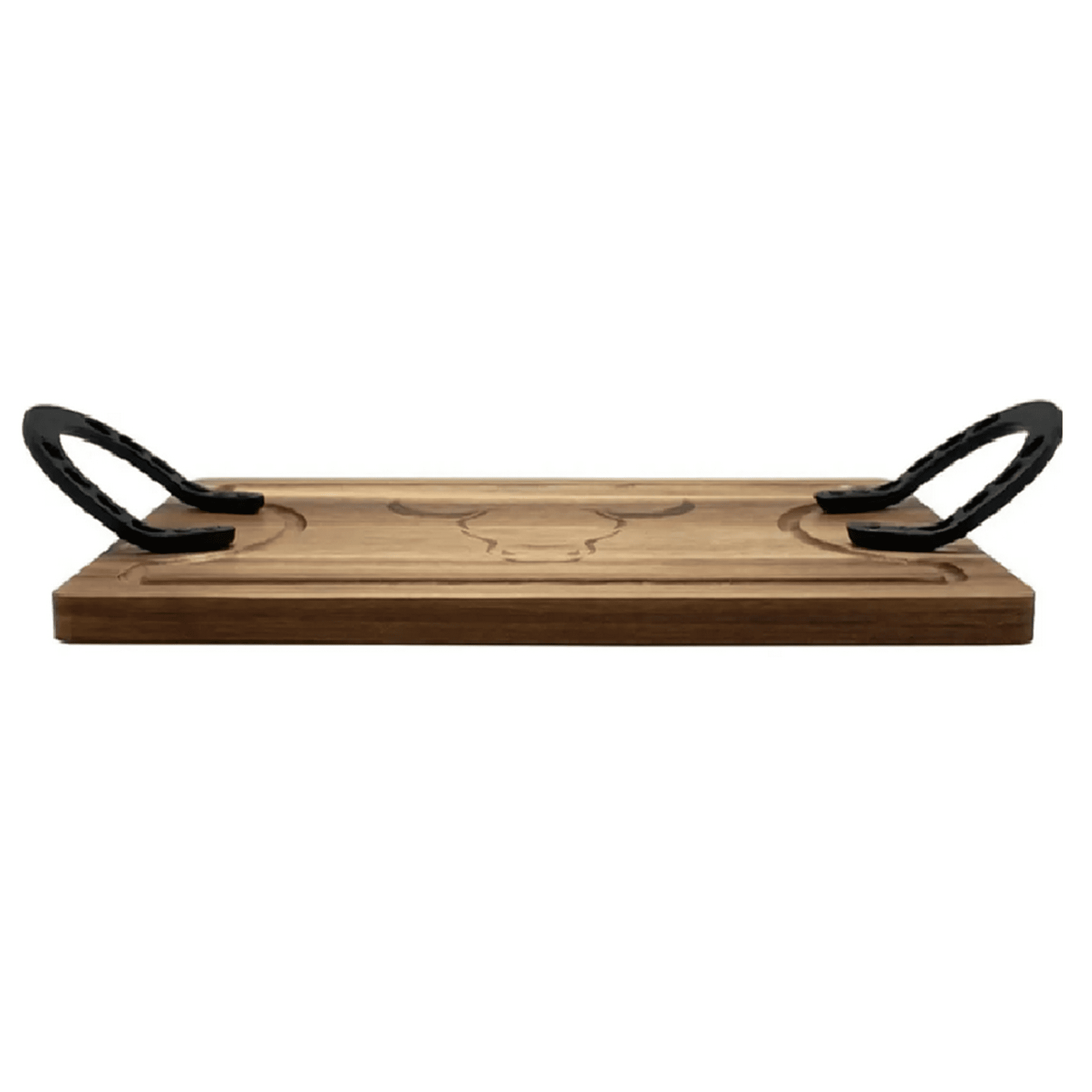 Genérico - Tabla De Cortar Wayu De Madera Limited Small 40x26x03cm Tabla Herradura Wayu Limited Small Café