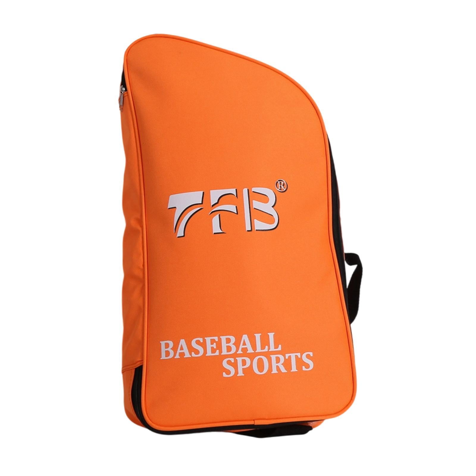Magideal - Bolsa De Béisbol Bolsa De Equipo Moderna Y Espaciosa Resistente Al Agua Para Hombres Y Mujeres Naranja
