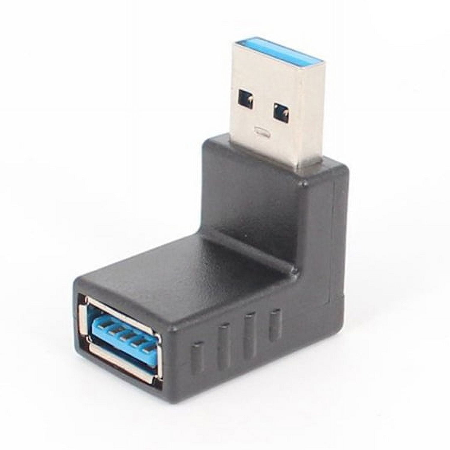 Genérico - Adaptador Usb 3.0 Macho A Hembra 90 Grados