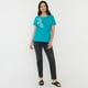 thumbnail image 4 of Polera Mujer M/C Focal Print Celeste Corona, 4 of 5