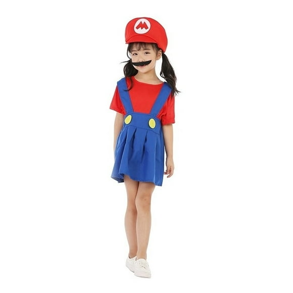 Disfraz Mario y Luigi Niñas