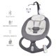 thumbnail image 3 of Silla Nido Baby Swing Gris, 3 of 9
