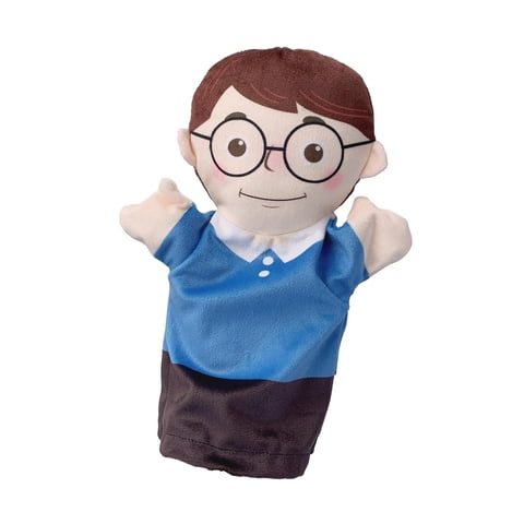 Bothyi - Títeres De Mano Familiares Juego De Roles De Enseñanza Desarrollo De Inteligencia Títeres De Dedo Padre