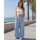 thumbnail image 2 of Jeans Mujer Pierna Ancha Cintura Elasticada Ajustable, 2 of 7