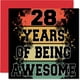 thumbnail image 1 of Tarjeta de cumpleaños Stuff4 28º Birthday Being Awesome, 14,5 cm, 1 of 7