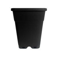 Genérico - Macetero Rectangular Plastico Plantero Para Las Plantas Vivero De Jardin De 28X33 Cm