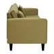 thumbnail image 5 of Sofa New Retro 3C + 2 Pouf Felpa 00 Verde Musgo, 5 of 6