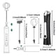 thumbnail image 3 of Espumador de leche recargable Dejaf de 3 velocidades con 2 cabezales, 3 of 6