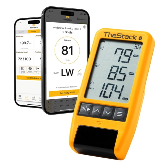 Radar Thestack™ Monitor De Lanzamiento De Golf Sistema De Entrenamiento Basado En Aplicaciones Y