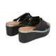 thumbnail image 5 of Sandalia Mujer Negro Plataforma Lele  Police, 5 of 6