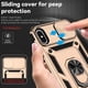 thumbnail image 5 of Estuche GANGXUN para iPhone X/Xs, soporte giratorio 360°, estilo mecánico y magnético, 5 of 5