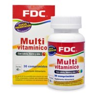 Fdc - Multivitaminico + Calcio + Fierro + Zinc X 30 Capsulas