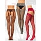 thumbnail image 3 of Medias de red Skylety para mujer, talla grande, 6 pares, 3 of 3