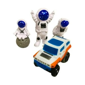 Total Upgrate - Juguete Pista De Autos Astronautas 39 Piezas Infantil