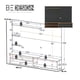 thumbnail image 4 of Rack Pared Be65 Blanco Miel, 4 of 4