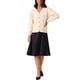 thumbnail image 2 of INSPIRE CHIC Cárdigan de Punto Abierto con Botones y Manga Larga para Mujer M Beige, 2 of 6