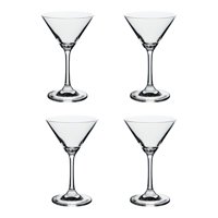 Importclick - Set 4 Copas Martini Vidrio 274 Ml
