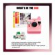 thumbnail image 5 of Cámara instantánea Polaroid Now Gen 3 rosa con kit de película, 5 of 5