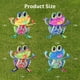 thumbnail image 5 of Arte de Pared Junware – Decoración de Ranas, Juego de 4 Esculturas de Metal, 5 of 7