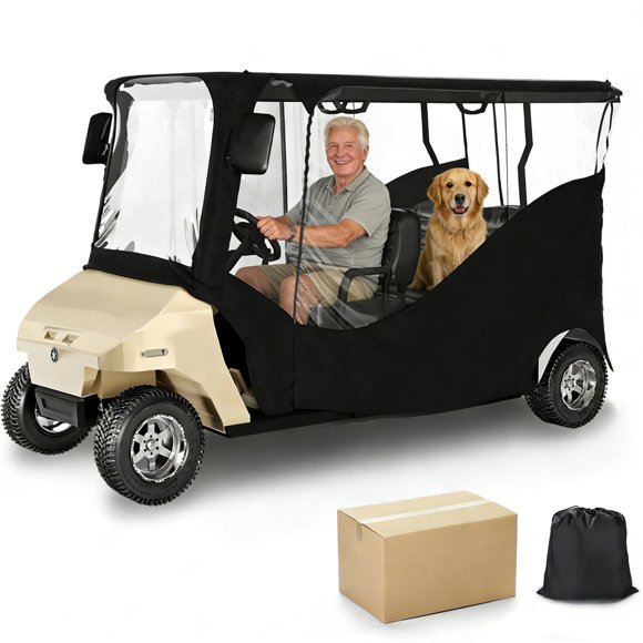 Cubierta para carrito de golf MASHELLY de 4 pasajeros – Club Car DS/Precedent