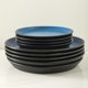 thumbnail image 5 of Juego de Vajilla de Gres Stone Lain 16 Piezas Azul/Negro, 5 of 9