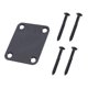 thumbnail image 5 of 1 set placa de cuello de guitarra para guitarra eléctrica reemplazo de bajo negro, 5 of 5