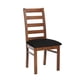 thumbnail image 2 of Silla Burgos Pu Negro, 2 of 2