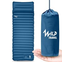 Wild Travel - Colchoneta Inflable Trekking Camping Trailmat