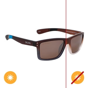Delsol - Solize Surfers Paradise - Marrón A Ébano De Para Unisex - Gafas De Sol