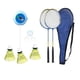 thumbnail image 5 of Entrenador De Bádminton Colgante Entrenamiento De Bádminton Para Niños Para Juegos Entrenamiento En Casa Raquetas Azules De 2 Piezas, 5 of 5