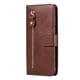 thumbnail image 1 of Funda con Cremallera para Samsung Galaxy S21 5G, Carcasa Cartera de Cuero PU con Soporte y Tarjetero, 1 of 6