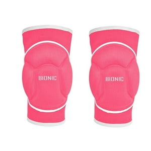 Rodillera Deportiva Acolchada Volley Bionic (Par) Fucsia L