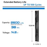 Natno - Vi04 Batería Para Portátil Hp Pavilion Beats Edición Especial 15-P 15Z