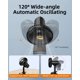 thumbnail image 5 of Ventilador de coche DICMKY USB oscilante recargable con luz colorida, 5 of 8