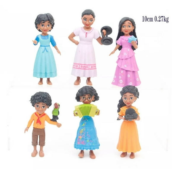Set 6 figuras juguetes ENCANTO