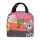thumbnail image 1 of Mouk Bolsa Térmica Portátil con Forro de Aluminio Grueso, Bolsa Térmica Impermeable y Hermética para Trabajo, Escuela y Picnic, Nevera Portátil para Entrega de Comida para Adultos y Niños 22*20*13cm, 1 of 6