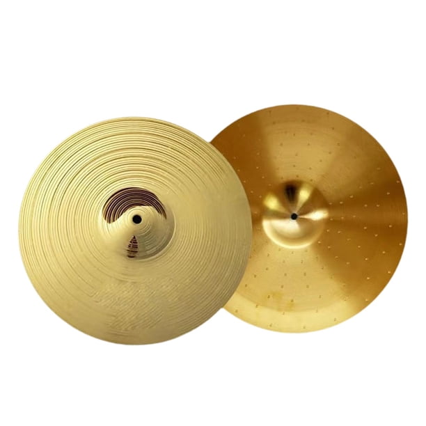 2 Piezas De Platillos De Choque Para Batería De Jazz, Platillos De Percusión Para Batería De Choque, Platillos Hi Hat