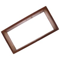 Magideal - Box De Sombra 3D Marco De Imagen Madera Remográfica Memorabilias Tickets Fotos De Flores De Boda Caso De Visualización Bouquet Memoria Caso De Memoria Café