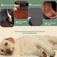 thumbnail image 3 of Asiento de coche para perros Wooaidagg para perros de tamaño mediano, color gris, 3 of 6