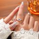 thumbnail image 5 of Anillos de Boda Moissanite de 2 Uds Color D Claridad VVS1 Anillos de Compromiso con Diamante Chapado en 18K Plata Esterlina S925 Moissanite Rings para Mujer con Certificado, 5 of 8