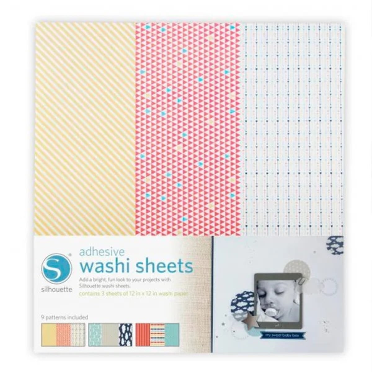 Hojas Washi Multicolor Silhouette
