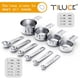 thumbnail image 2 of Juego De Tazas Y Cucharas Medidoras De Acero Inoxidable (10 Piezas), 2 of 6